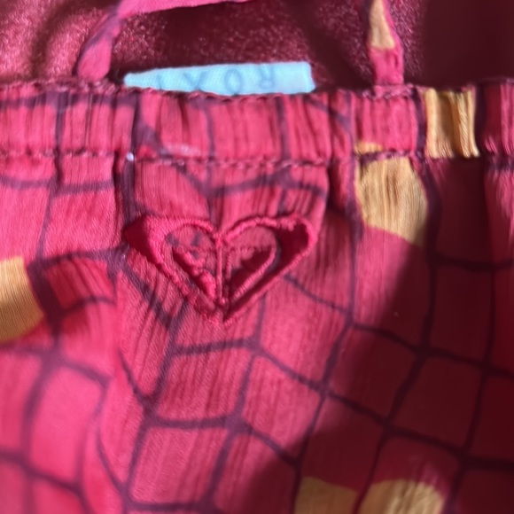 Red Roxy Halter Dress size medium - Picture 3 of 7